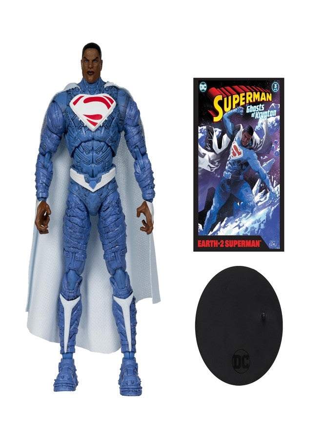 McFarlane DC Direct - Superman: Ghosts of Krypton - Page Punchers - 7" Earth-2 Superman Figure with Comic - Image 4